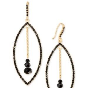 Inc International Concepts Gold-Tone Stone Orbital Drop Earrings 3 for $10.00